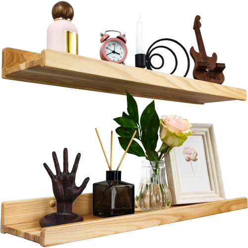 Комплект настінних полиць U-форма 60х13.6х.5.6 см Натуральний