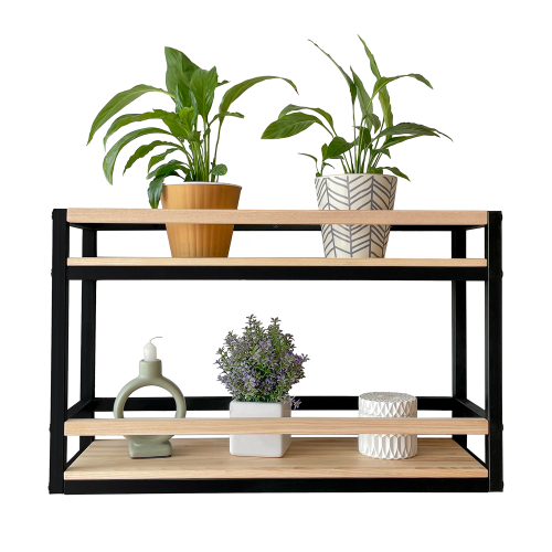 Полиця-стелаж двоярусна Loft 64,3x20x40 см
