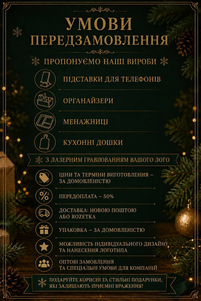 Умови передзамовлення